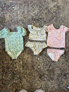 Three 5t girls swimsuits